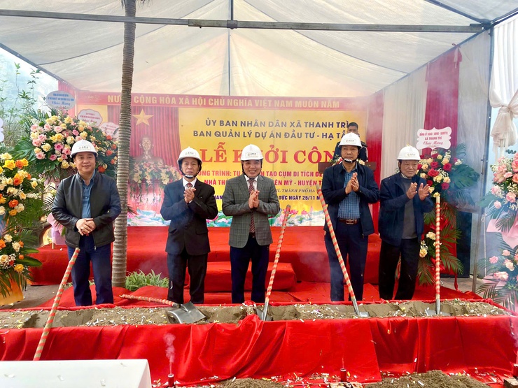 Lễ khởi công Công trình tu bổ, tôn tạo Cụm di tích Đền Nhà Bà và Nhà thờ họ Đặng- Ảnh 5.