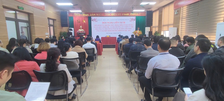 Phường Vĩnh Tuy: Lấy ý kiến cử tri nơi công tác đối với người được dự kiến giới thiệu ứng cử đại biểu HĐND phường nhiệm kỳ 2026–2031- Ảnh 1.