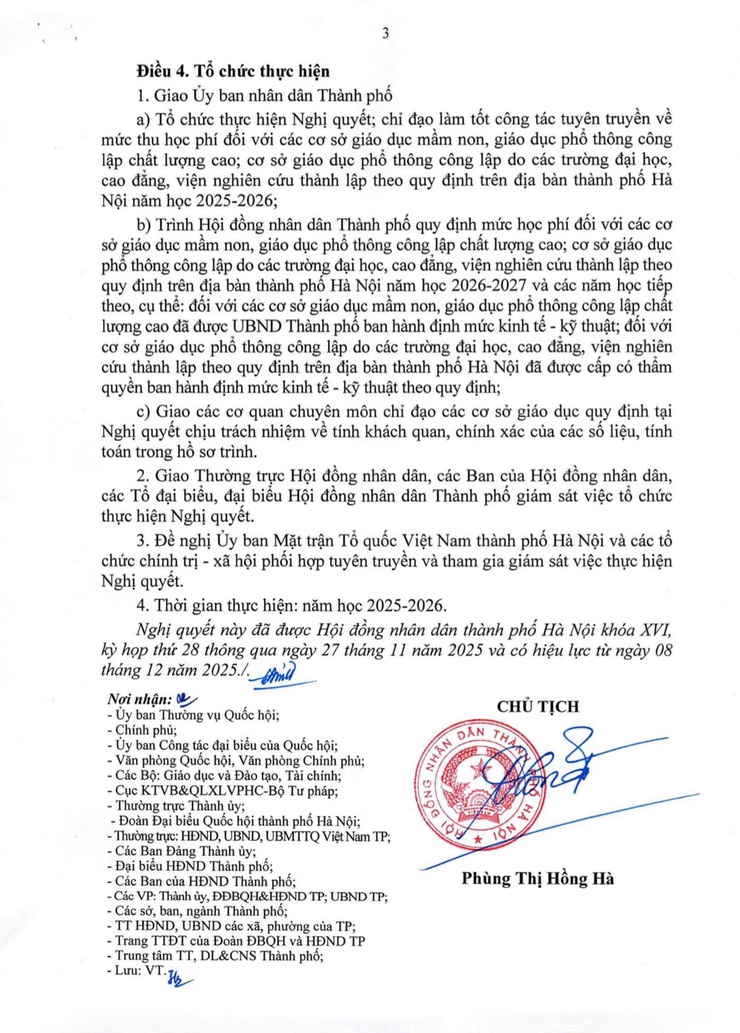 Nghị quyết số 58/2025/NQ-HĐND ngày 27/11/2025 của HĐND thành phố Hà Nội- Ảnh 3.