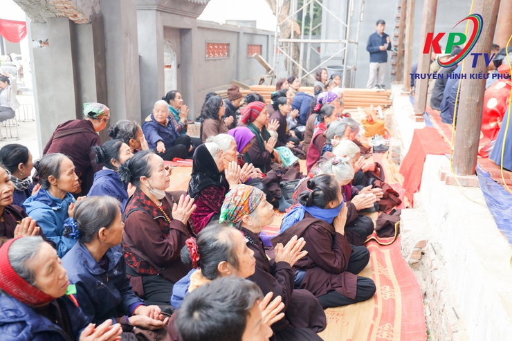 Trang nghiêm Lễ Thượng lương ngôi Tam Bảo chùa Thiên Long, xã Kiều Phú- Ảnh 7.