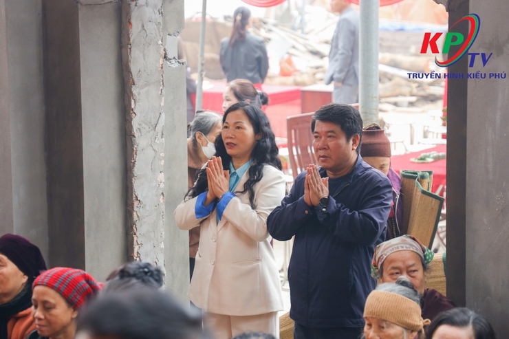 Trang nghiêm Lễ Thượng lương ngôi Tam Bảo chùa Thiên Long, xã Kiều Phú- Ảnh 10.