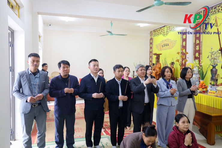 Trang nghiêm Lễ Thượng lương ngôi Tam Bảo chùa Thiên Long, xã Kiều Phú- Ảnh 1.