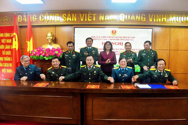 HỘI CỰU CHIẾN BINH PHƯỜNG ĐẠI MỖ TRIỂN KHAI NHIỆM VỤ CÔNG TÁC, PHÁT ĐỘNG PHONG TRÀO THI ĐUA VÀ KÝ GIAO ƯỚC THI ĐUA NĂM 2026- Ảnh 11.