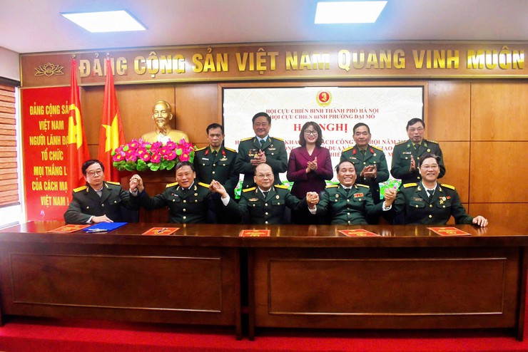 HỘI CỰU CHIẾN BINH PHƯỜNG ĐẠI MỖ TRIỂN KHAI NHIỆM VỤ CÔNG TÁC, PHÁT ĐỘNG PHONG TRÀO THI ĐUA VÀ KÝ GIAO ƯỚC THI ĐUA NĂM 2026- Ảnh 12.