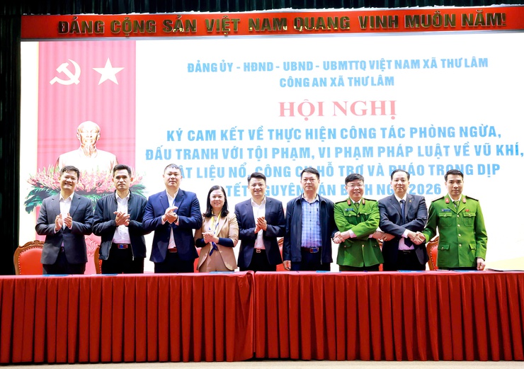 CÔNG AN XÃ THƯ LÂM TRIỂN KHAI PHƯƠNG ÁN VÀ TỔ CHỨC RA QUÂN BẢO ĐẢM ANTT PHỤC VỤ ĐẠI HỘI ĐẢNG, BẦU CỬ ĐẠI BIỂU QUỐC HỘI KHÓA 16 VÀ ĐẠI BIỂU HĐND CÁC CẤP VÀ TẾT NGUYÊN ĐÁN BÍNH NGỌ 2026.- Ảnh 16.