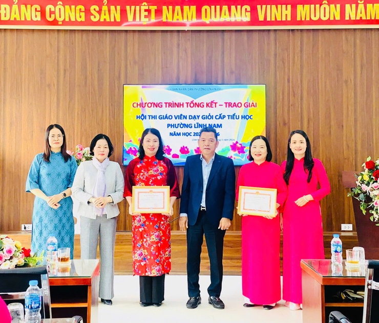 PHƯỜNG LĨNH NAM: TỔ CHỨC THÀNH CÔNG HỘI THI GIÁO VIÊN DẠY GIỎI CẤP TIỂU HỌC NĂM HỌC 2025 – 2026- Ảnh 3.