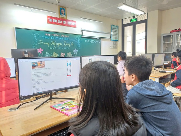 Trường Tiểu học Thúy Lĩnh tổ chức tốt Cuộc thi Trạng nguyên Tiếng Việt trên Internet vòng thi Hương, năm học 2025-2026- Ảnh 2.