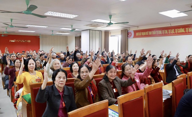 Đại hội thành lập Hội Người cao tuổi phường Dương Nội, nhiệm kỳ 2026 - 2031- Ảnh 6.