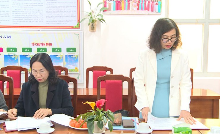 Đảng uỷ xã Phúc Lộc giám sát việc thực hiện các chính sách giáo dục tại các trường tiểu học trên địa bàn- Ảnh 6.