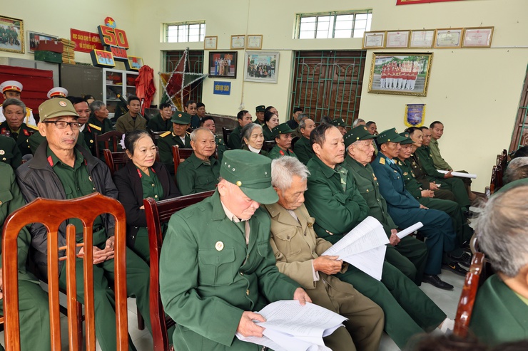 Hội Cựu chiến binh xã Quảng Bị quán triệt, triển khai nhiệm vụ năm 2026, tập huấn nghiệp vụ cho cán bộ, hội viên- Ảnh 3.