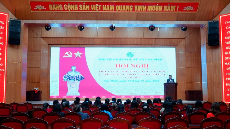 Hội LHPN xã Vân Đình triển khai nhiệm vụ công tác Hội và phong trào Phụ nữ năm 2026- Ảnh 4.