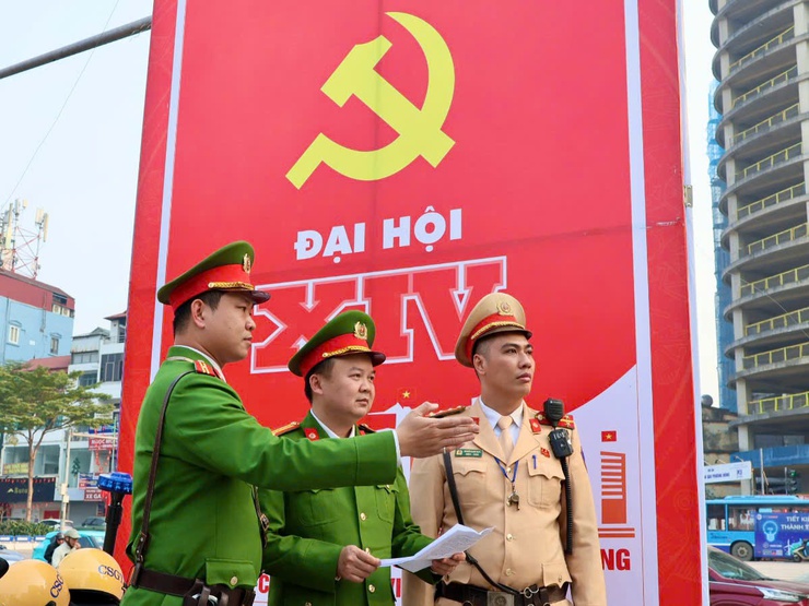 Hà Nội: Chi tiết lịch cấm đường và phân luồng giao thông phục vụ Đại hội XIV của Đảng- Ảnh 1.