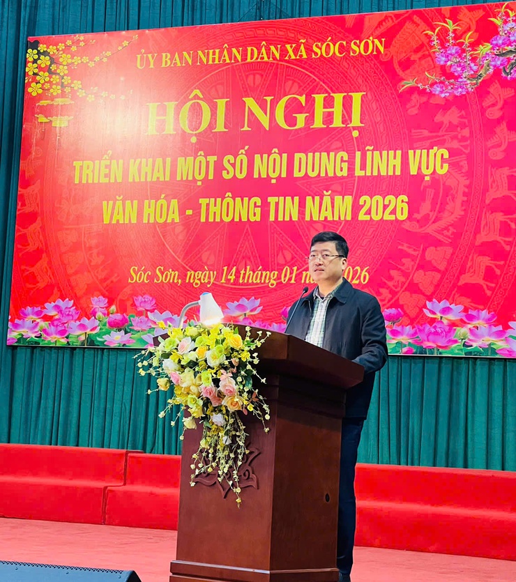 Xã Sóc Sơn triển khai một số nội dung lĩnh vực Văn hóa - Thông tin- Ảnh 3.
