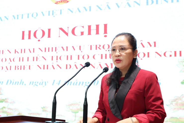 Vân Đình trao tặng xe máy, nhà Đại đoàn kết và triển khai nhiệm vụ trọng tâm công tác Mặt trận năm 2026- Ảnh 3.