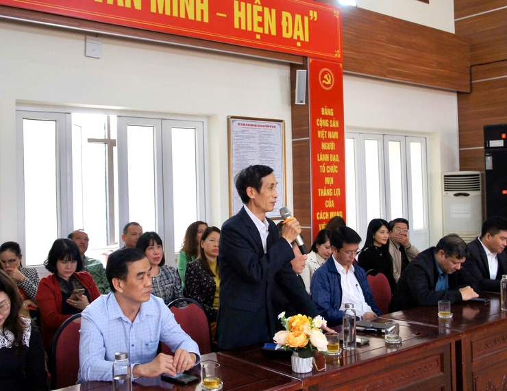 Phường Phú Thượng tổ chức hội nghị liên tịch lấy ý kiến cử tri nơi công tác đối với người được dự kiến giới thiệu ứng cử đại biểu đại biểu Hội đồng Nhân dân phường, nhiệm kỳ 2026 - 2031- Ảnh 5.