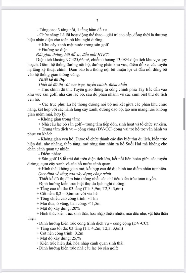 Xã Suối Hai Công bố quy hoạch chi tiết 1/500 - Dự án MHD Suối Hai- Ảnh 8.