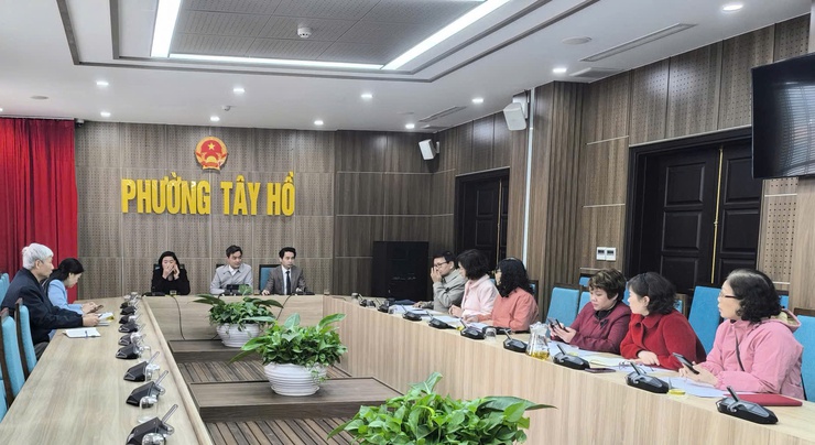 Chủ động, khẩn trương chuẩn bị cho công tác bầu cử 
của Ban bầu cử đại biểu HĐND phường Tây Hồ nhiệm kỳ 2026-2031 tại đơn vị bầu cử số 1- Ảnh 1.