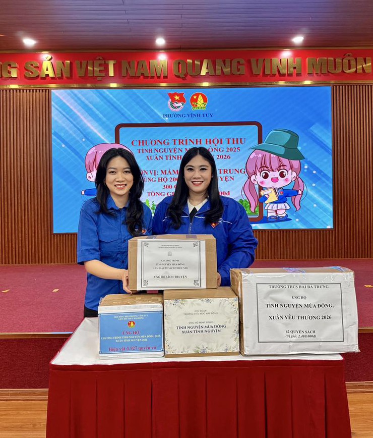 ĐOÀN TNCS HỒ CHÍ MINH - HỘI ĐỒNG ĐỘI PHƯỜNG VĨNH TUY TỔ CHỨC CHƯƠNG TRÌNH HỘI THU “TÌNH NGUYỆN MÙA ĐÔNG” NĂM 2025 - “XUÂN TÌNH NGUYỆN” NĂM 2026
- Ảnh 4.