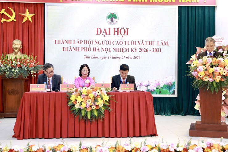 ĐẠI HỘI THÀNH LẬP HỘI NGƯỜI CAO TUỔI XÃ THƯ LÂM LẦN THỨ I, NHIỆM KỲ 2026–2031- Ảnh 8.