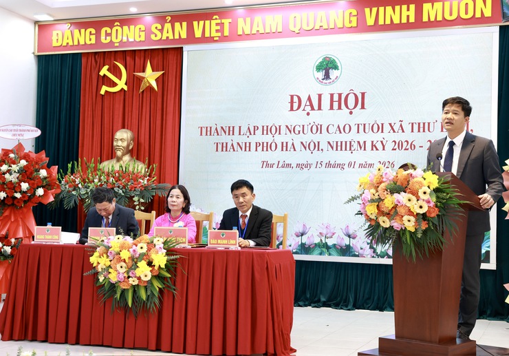 ĐẠI HỘI THÀNH LẬP HỘI NGƯỜI CAO TUỔI XÃ THƯ LÂM LẦN THỨ I, NHIỆM KỲ 2026–2031- Ảnh 11.