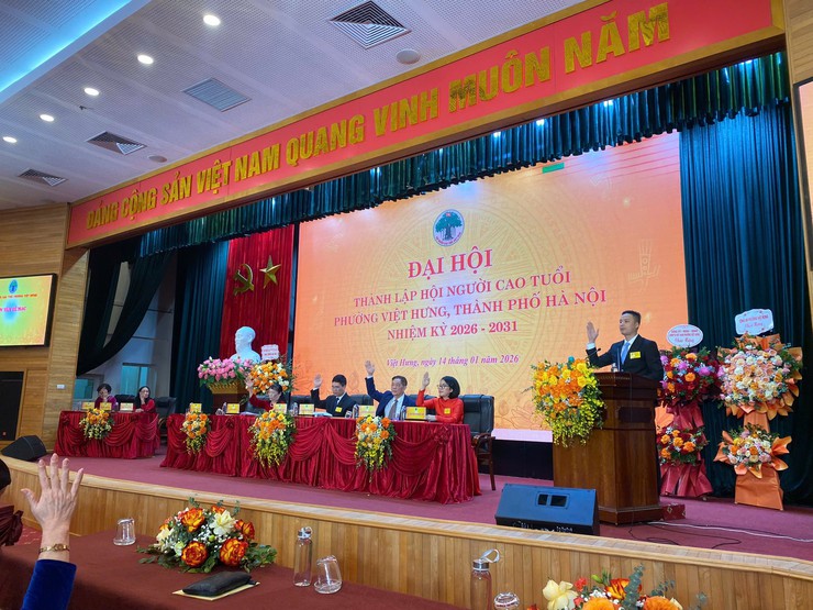 Đại hội thành lập Hội Người cao tuổi phường Việt Hưng  lần thứ I, nhiệm kỳ 2026-2031- Ảnh 16.