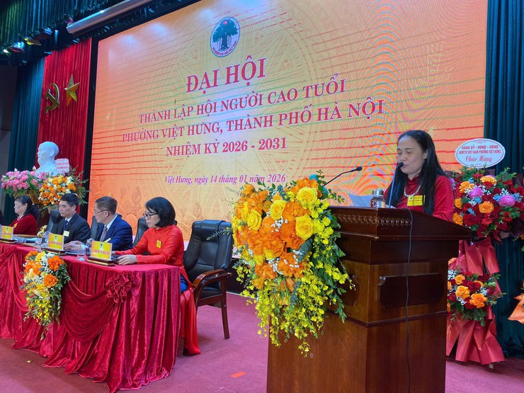 Đại hội thành lập Hội Người cao tuổi phường Việt Hưng  lần thứ I, nhiệm kỳ 2026-2031- Ảnh 17.