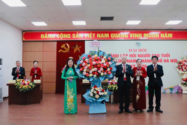 PHƯỜNG LĨNH NAM: ĐẠI HỘI THÀNH LẬP HỘI NGƯỜI CAO TUỔI PHƯỜNG LĨNH NAM  NHIỆM KỲ 2026-2031- Ảnh 2.