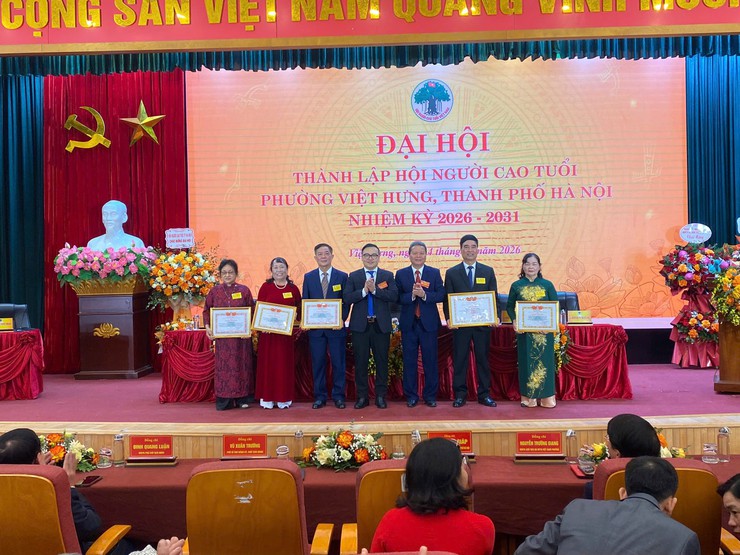 Đại hội thành lập Hội Người cao tuổi phường Việt Hưng  lần thứ I, nhiệm kỳ 2026-2031- Ảnh 10.