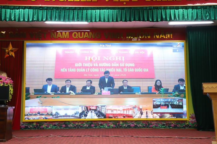 Hội nghị trực tuyến giới thiệu và hướng dẫn sử dụng Nền tảng quản lý công tác khiếu nại tố cáo quốc gia- Ảnh 2.