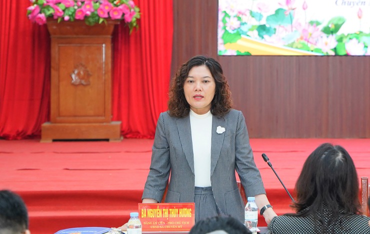 Lãnh đạo UBND xã làm việc với Trung tâm Dịch vụ tổng hợp về các nhiệm vụ trọng tâm năm 2026- Ảnh 2.