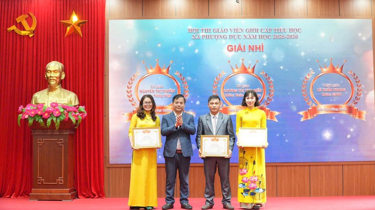 TỔNG KẾT HỘI THI GIÁO VIÊN DẠY GIỎI CẤP TIỂU HỌC XÃ PHƯỢNG DỰC NĂM HỌC 2025-2026- Ảnh 3.