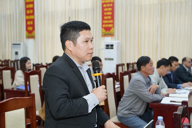 Lãnh đạo UBND xã làm việc với Trung tâm Dịch vụ tổng hợp về các nhiệm vụ trọng tâm năm 2026- Ảnh 4.