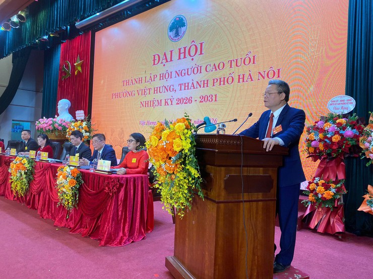 Đại hội thành lập Hội Người cao tuổi phường Việt Hưng  lần thứ I, nhiệm kỳ 2026-2031- Ảnh 5.