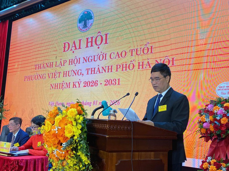 Đại hội thành lập Hội Người cao tuổi phường Việt Hưng  lần thứ I, nhiệm kỳ 2026-2031- Ảnh 7.