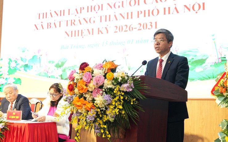 Đại hội thành lập Hội Người cao tuổi xã Bát Tràng nhiệm kỳ 2026–2031: Phát huy vai trò "tuổi cao gương sáng" trong giai đoạn mới- Ảnh 7.