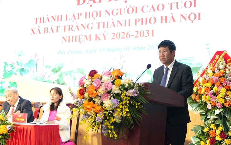 Đại hội thành lập Hội Người cao tuổi xã Bát Tràng nhiệm kỳ 2026–2031: Phát huy vai trò "tuổi cao gương sáng" trong giai đoạn mới- Ảnh 8.