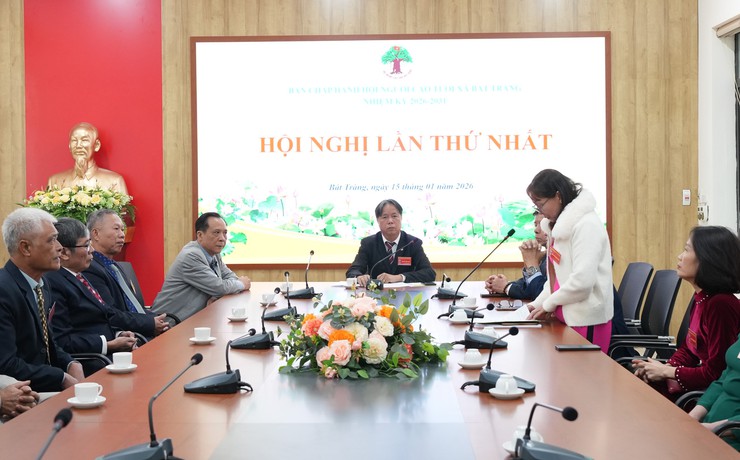 Đại hội thành lập Hội Người cao tuổi xã Bát Tràng nhiệm kỳ 2026–2031: Phát huy vai trò "tuổi cao gương sáng" trong giai đoạn mới- Ảnh 9.