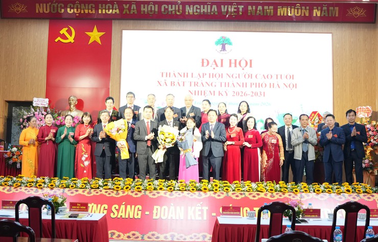 Đại hội thành lập Hội Người cao tuổi xã Bát Tràng nhiệm kỳ 2026–2031: Phát huy vai trò "tuổi cao gương sáng" trong giai đoạn mới- Ảnh 6.