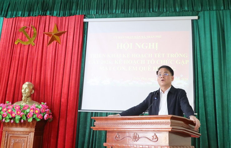 Xã Trần Phú triển khai Kế hoạch Tết trồng cây Xuân Bính Ngọ 2026 và gặp mặt con em quê hương- Ảnh 3.