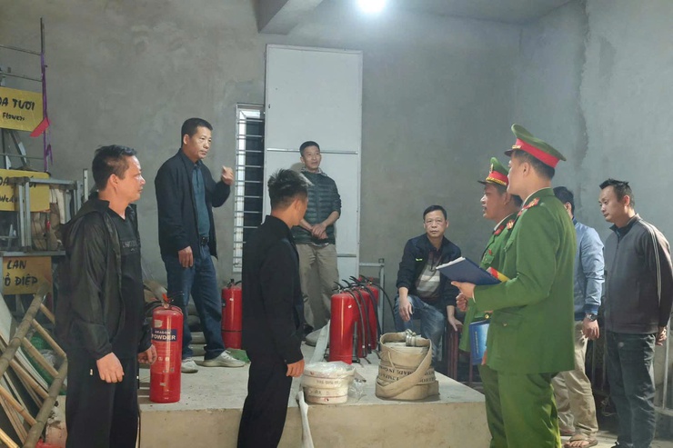 Xã Thường Tín tăng cường phòng cháy, chữa cháy tại các chợ- Ảnh 1.