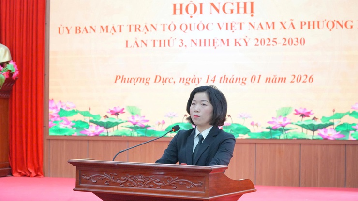 MTTQ xã Phượng Dực tổ chức Hội nghị lần thứ ba, nhiệm kỳ 2025 – 2030- Ảnh 1.