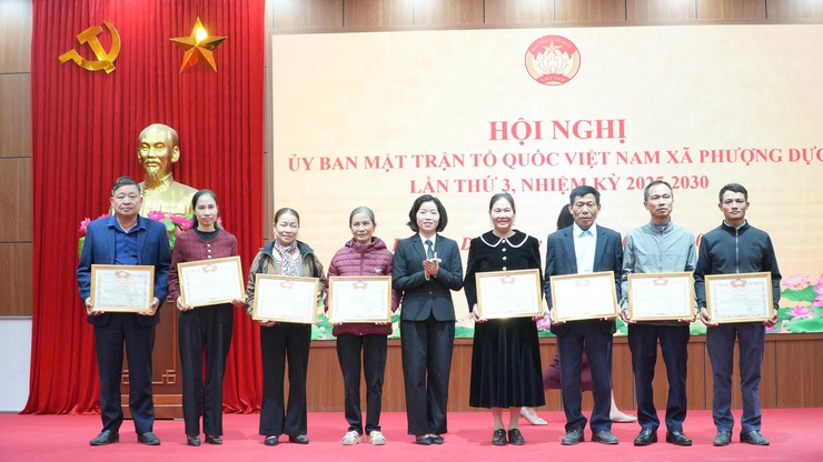 MTTQ xã Phượng Dực tổ chức Hội nghị lần thứ ba, nhiệm kỳ 2025 – 2030- Ảnh 4.