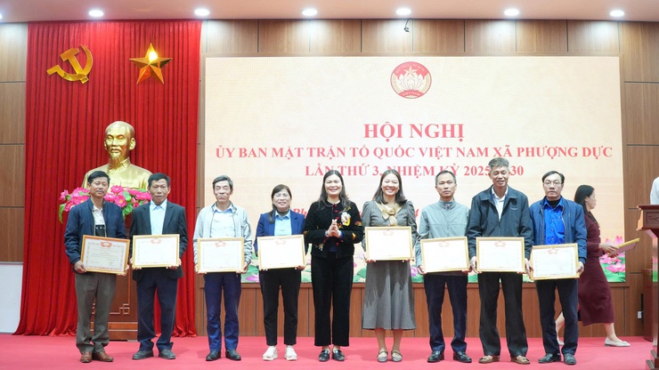 MTTQ xã Phượng Dực tổ chức Hội nghị lần thứ ba, nhiệm kỳ 2025 – 2030- Ảnh 3.