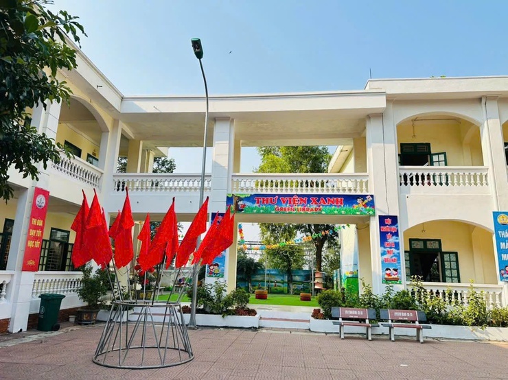 ĐOÀN CÔNG TÁC CỦA SỞ GIÁO DỤC-ĐÀO TẠO HÀ NỘI VỀ LÀM VIỆC TẠI TRƯỜNG TIỂU HỌC TÂN MINH A- Ảnh 6.