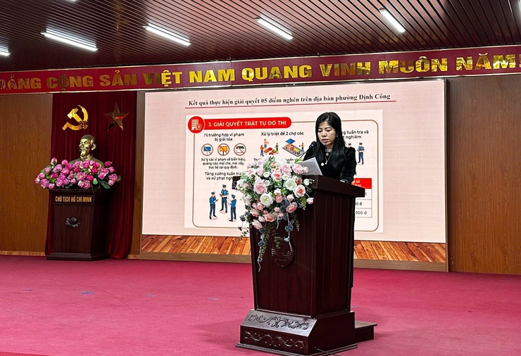 Phường Định Công: Mạnh tay gỡ "điểm nghẽn" đô thị, chuẩn bị diện mạo mới đón Tết Bính Ngọ 2026- Ảnh 3.