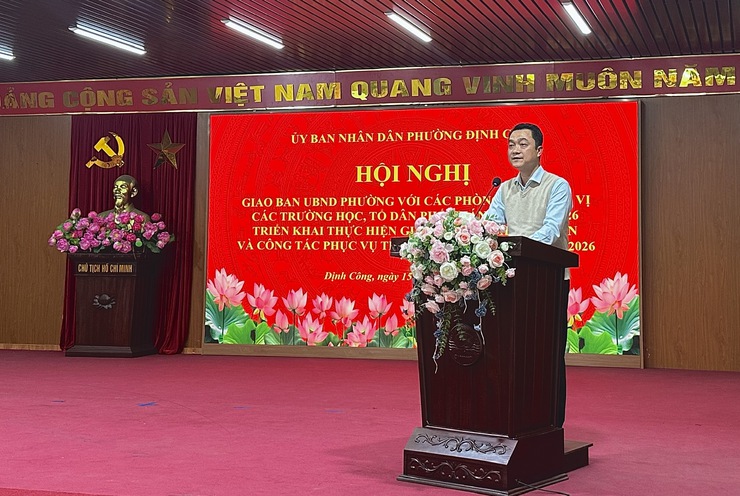 Phường Định Công: Mạnh tay gỡ "điểm nghẽn" đô thị, chuẩn bị diện mạo mới đón Tết Bính Ngọ 2026- Ảnh 10.