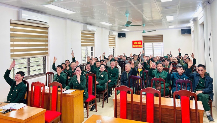 Hội Cựu chiến binh xã Hát Môn tổ chức hội nghị triển khai công tác năm 2026. Thực hiện quy trình về công tác quy hoạch cán bộ lãnh đạo, quản lý nhiệm kỳ 2025 - 2030 và 2026 - 2031, giới thiệu người ứng cử đại biểu HĐND xã- Ảnh 3.