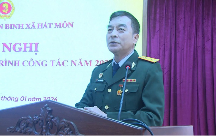 Hội Cựu chiến binh xã Hát Môn tổ chức hội nghị triển khai công tác năm 2026. Thực hiện quy trình về công tác quy hoạch cán bộ lãnh đạo, quản lý nhiệm kỳ 2025 - 2030 và 2026 - 2031, giới thiệu người ứng cử đại biểu HĐND xã- Ảnh 1.