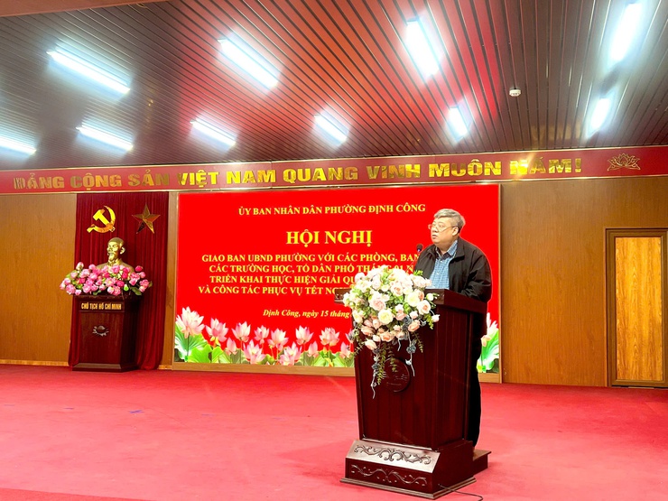 Phường Định Công: Mạnh tay gỡ "điểm nghẽn" đô thị, chuẩn bị diện mạo mới đón Tết Bính Ngọ 2026- Ảnh 1.