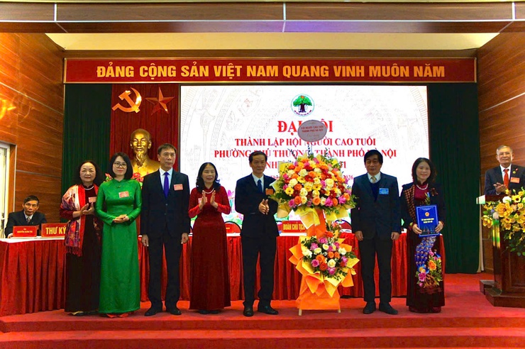 Đại hội thành lập hội người cao tuổi Phường Phú Thượng – dấu mốc quan trọng trong công tác người cao tuổi- Ảnh 5.